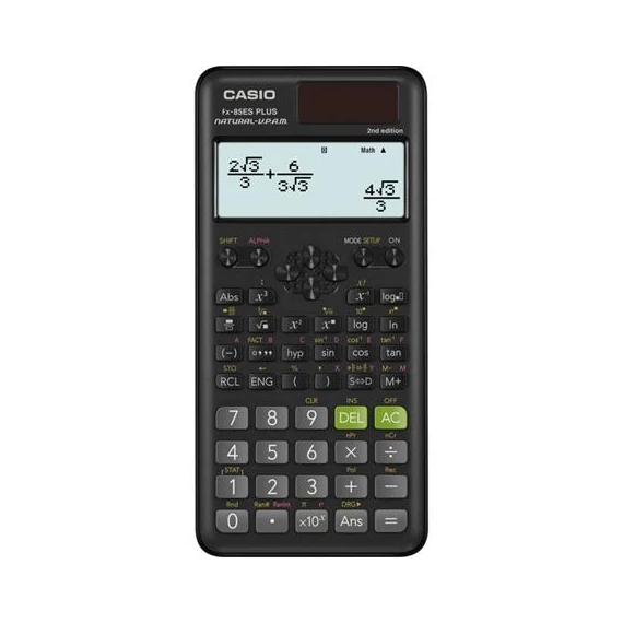 Számológép tudományos 252 funkciós Casio FX 85ES Plus fekete
