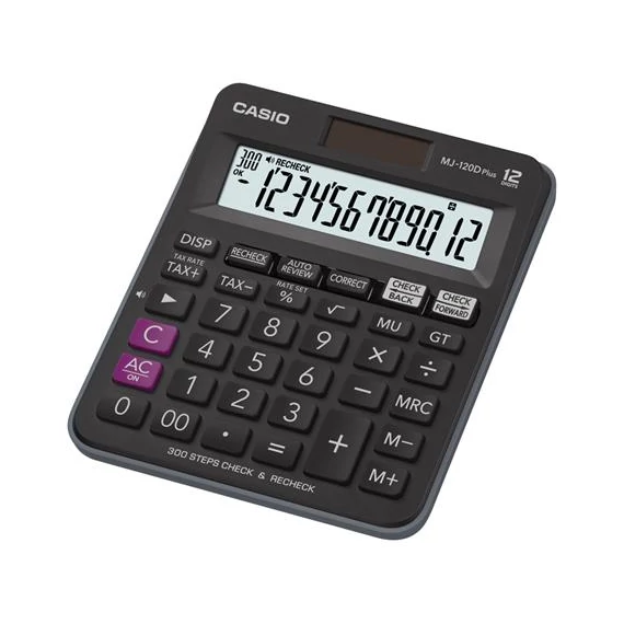 Számológép, asztali, 12 számjegy, CASIO 