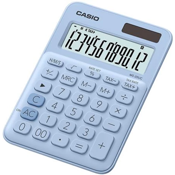 Számológép, asztali, 12 számjegy, CASIO 