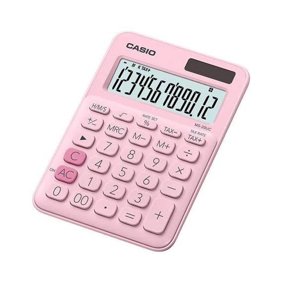 Számológép, asztali, 12 számjegy, CASIO, 