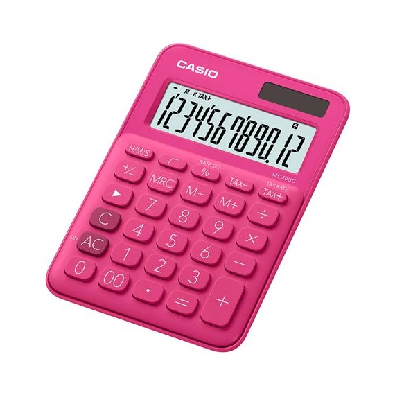 Számológép, asztali, 12 számjegy, CASIO, 