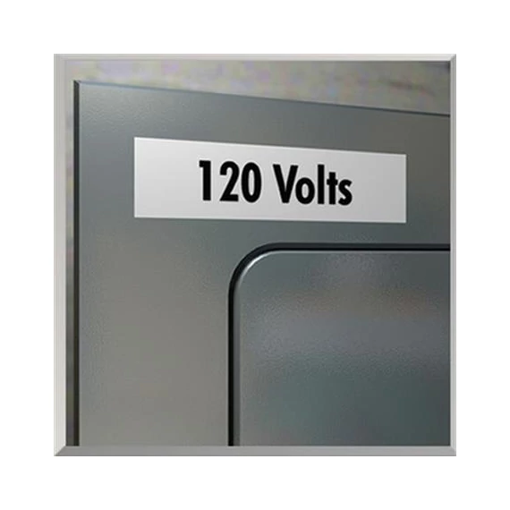 Feliratozógép szalag, vinil, 19 mm x 5,5 m, DYMO 