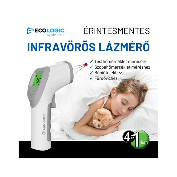 Érintés nélküli (non-contact) lázmérő