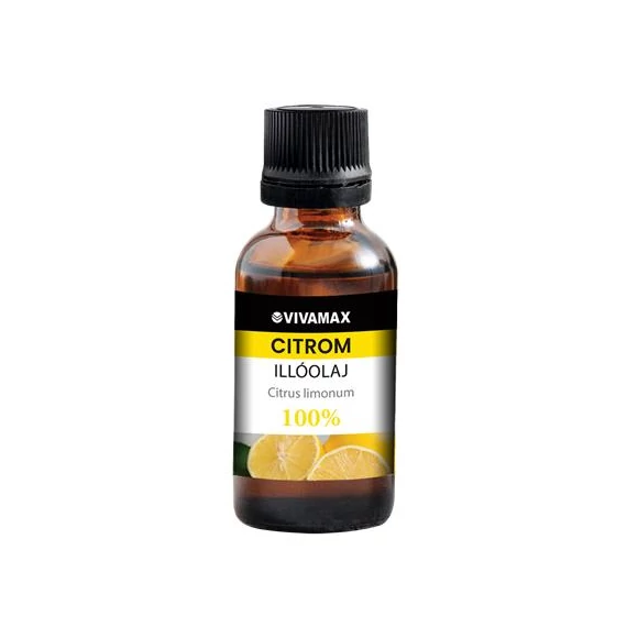 Citrom 100%-os tisztaságú illóolaj (10 ml)