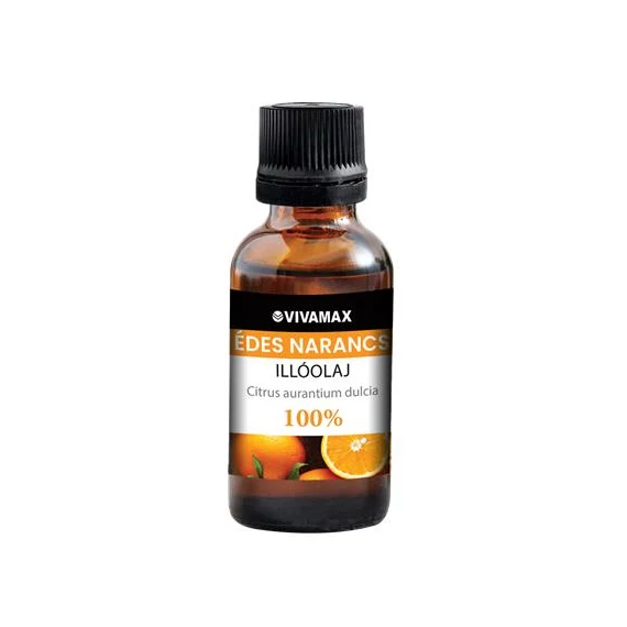 Édes narancs 100%-os tisztaságú illóolaj (10 ml)