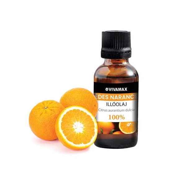Édes narancs 100%-os tisztaságú illóolaj (10 ml)