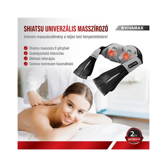 Shiatsu univerzális masszírozó