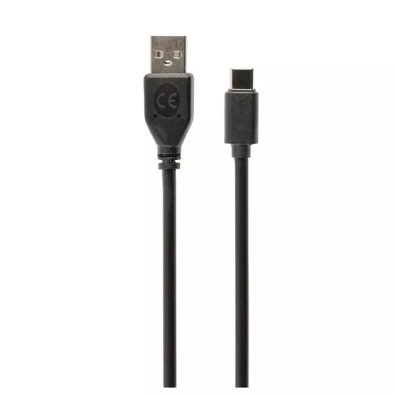 Gembird CCP-USB2-AMCM-1M USB2.0 AM to Type-C cable 1m Black