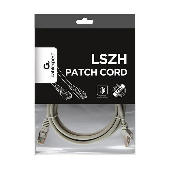 Gembird CAT6A S-FTP Patch Cable 2m Grey