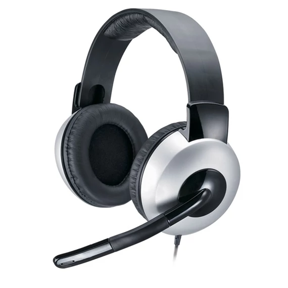 Genius HS-05A jack fekete headset