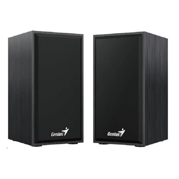 Hangszóró, 2.0, 6W, USB táp, GENIUS "SP-HF180", fekete