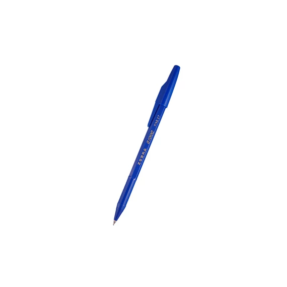 Golyóstoll 0,7mm, kupakos, kék  B1000 Zebra, írásszín kék