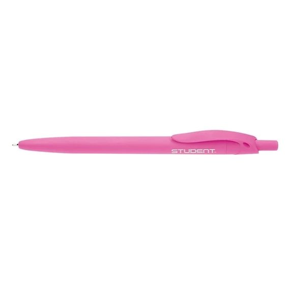 Golyóstoll ICO Student pink testű 0,7mm írásszín kék