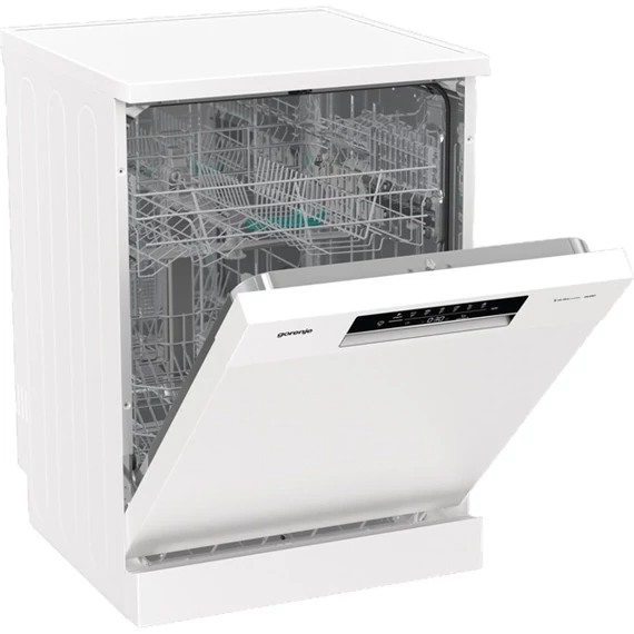 Gorenje GS642E90W fehér, programok száma: 6, szabadonálló, 13 terítékes mosogatógép