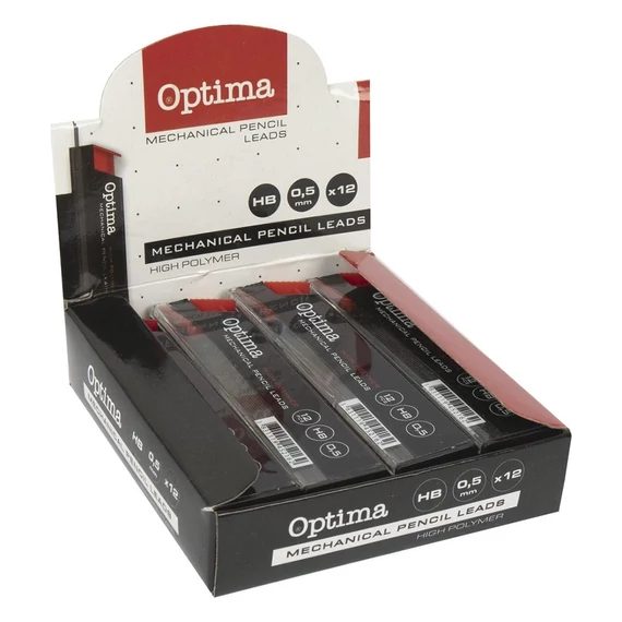 Grafitbél OPTIMA HB 0,5mm 12 szál