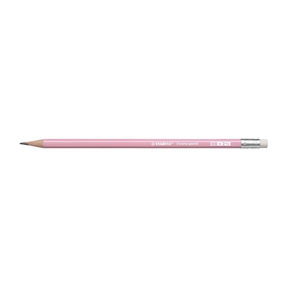 Grafitceruza STABILO Swano Pastel HB hatszögletű pink