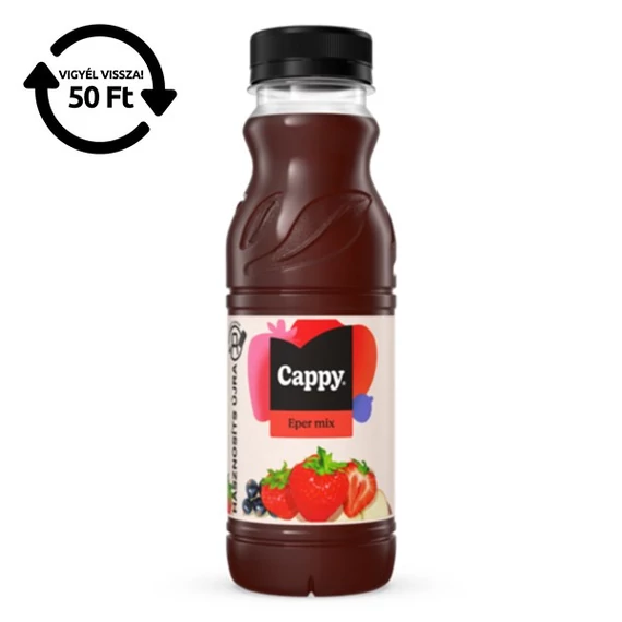 Gyümölcslé, 35%, 0,33 l, CAPPY eper