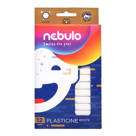 Gyurma, natúr, 12 darabos, NEBULO