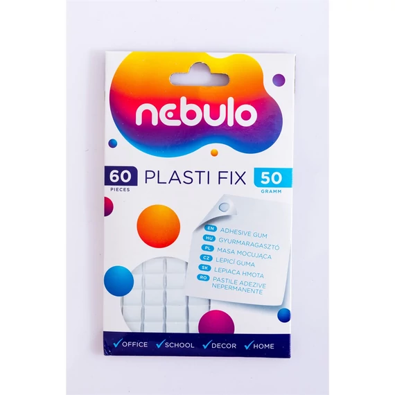 Gyurmaragasztó, 60 kocka/csomag, NEBULO
