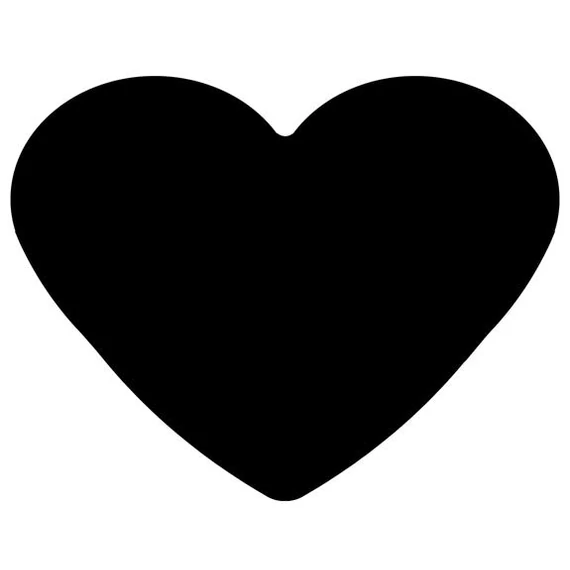 Mintalyukasztó, 16 mm, szív