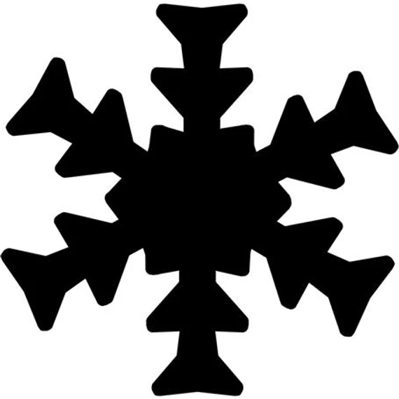 Mintalyukasztó, 16 mm, hópehely