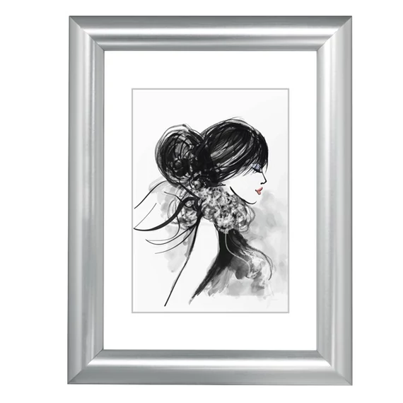 Hama 175622 "SOFIA" 10x15 cm ezüst múanyag keret