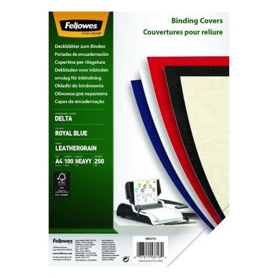 Hátlap, A4, 250 g, matt, FELLOWES 