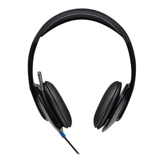 Fejhallgató, mikrofonnal, USB csatlakozás, LOGITECH 