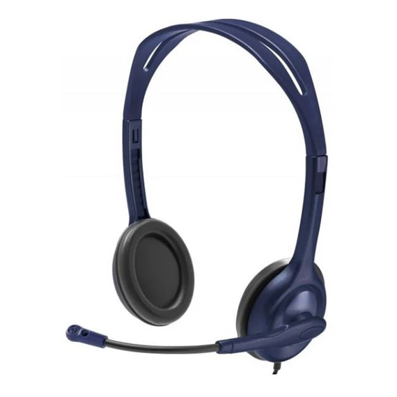 Logitech School Wired Headset with Microphone Blue OEM