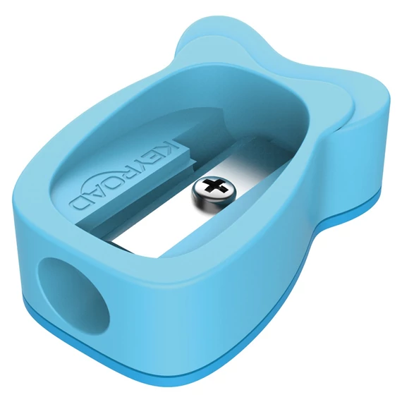 Hegyező 1 lyukú 72 db/display Keyroad Funnyfish vegyes színek