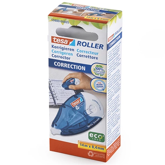 Hibajavító roller 8,4mmx14m utántölthető Tesa