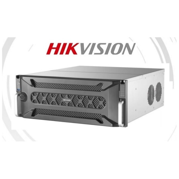 Hikvision NVR rögzítő - DS-96128NI-I24 (128 csatorna, 576Mbps,24xSATA, HDMI+VGA, 3xUSB, I/O,4xRJ45, 4xoptika,Raid)