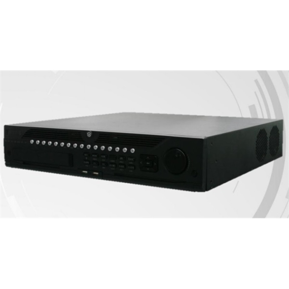 Hikvision NVR rögzítő - DS-9664NI-I8 (64 csatorna, 320Mbps rögzítés, H265, 8xSATA,HDMI+VGA,eSata, 3xUSB,I/O,2xRJ45,Raid)