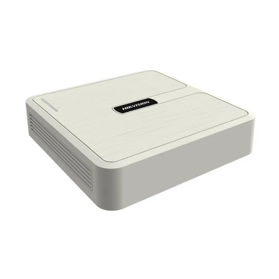 Hikvision HiWatch NVR rögzítő - HWN-2104H (4 csatorna, 40Mbps rögzít., H265+, HDMI+VGA, 2xUSB, 1x Sata)
