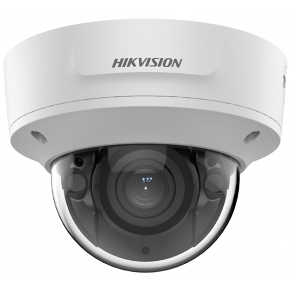Hikvision IP dómkamera - DS-2CD2743G2-IZS (4MP, 2,8-12mm, kültéri, H265+, IP67, IR30m, ICR, WDR, SD, PoE, IK10, I/O)