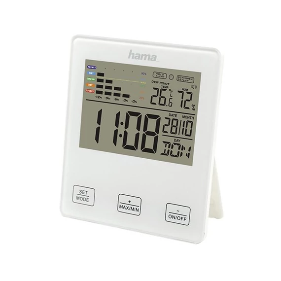 Hama TH-10 Időjárás Állomás White