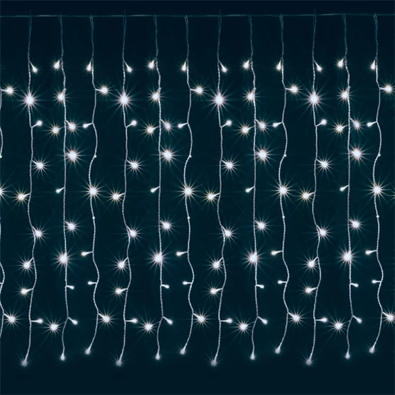 Home KAF 210LC  kültéri/2 m x 1 m/210 db hidegfehér LED-es fényfüggöny