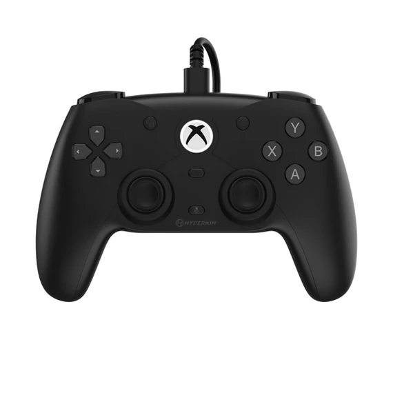 Hyperkin M01638-BK Competitor Xbox Series|One/Windows 11|10 Xbox liszenszelt vezetékes fekete kontroller