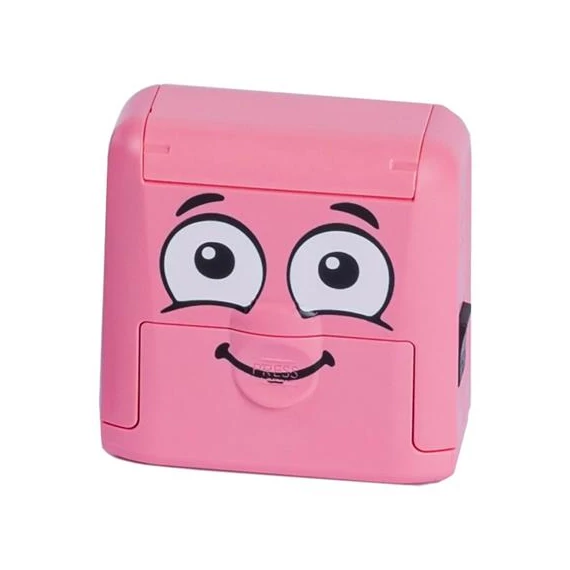Textilbélyegző MARKY kirakós pink