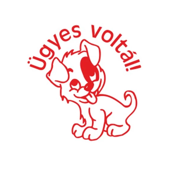 Bélyegző, motivációs, Ügyes voltál!, COLOP 