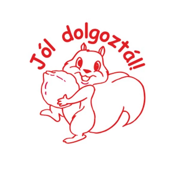 Bélyegző, motivációs, Jól dolgoztál!, COLOP 