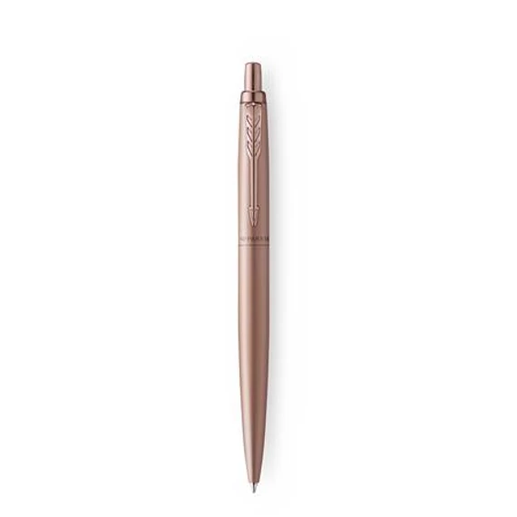 Golyóstoll, 0,7 mm, nyomógombos, rózsaszín klip, rózsaszín tolltest, PARKER, 