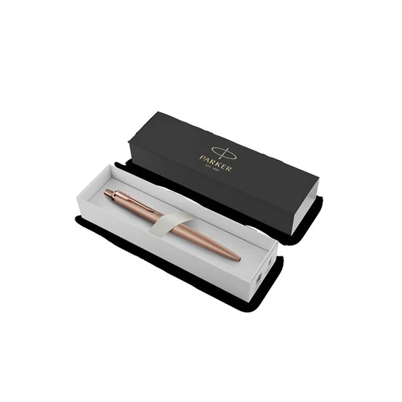 Golyóstoll, 0,7 mm, nyomógombos, rózsaszín klip, rózsaszín tolltest, PARKER, 