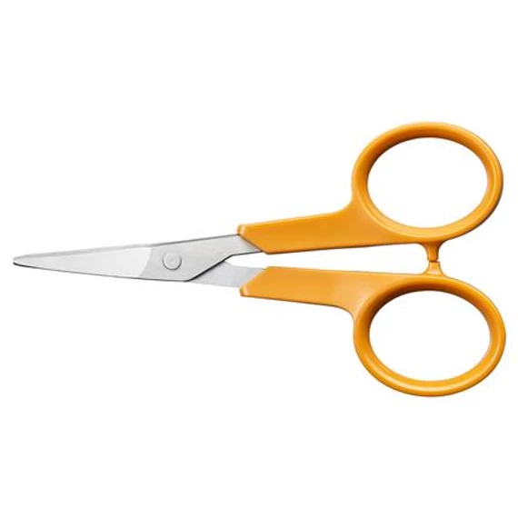 Varróolló, 10 cm, hajlított, FISKARS 