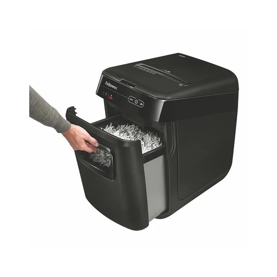 Iratmegsemmisítő, konfetti, 180 lap, FELLOWES 