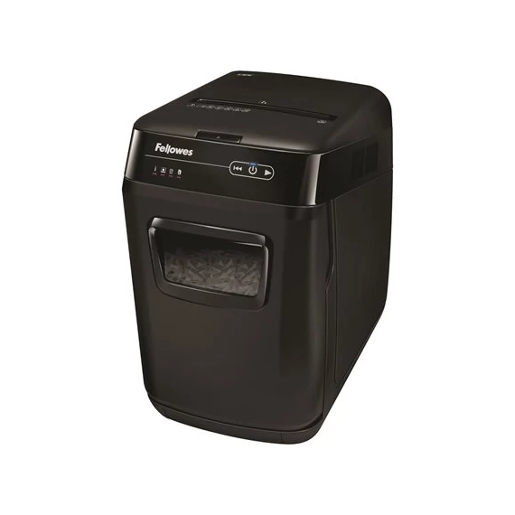 Iratmegsemmisítő, konfetti, 150 lap, FELLOWES "AutoMax™ 150C"