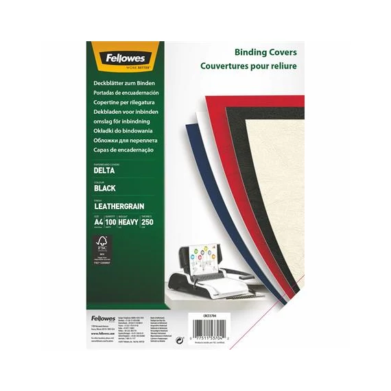 Hátlap, A4, 250 g, matt, FELLOWES 