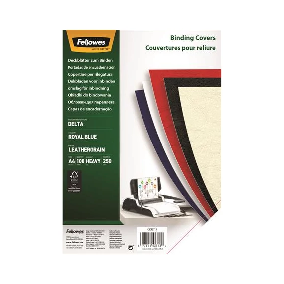 Hátlap, A4, 250 g, matt, FELLOWES 