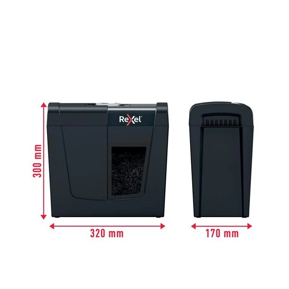 Iratmegsemmisítő, konfetti, 6 lap, REXEL, 