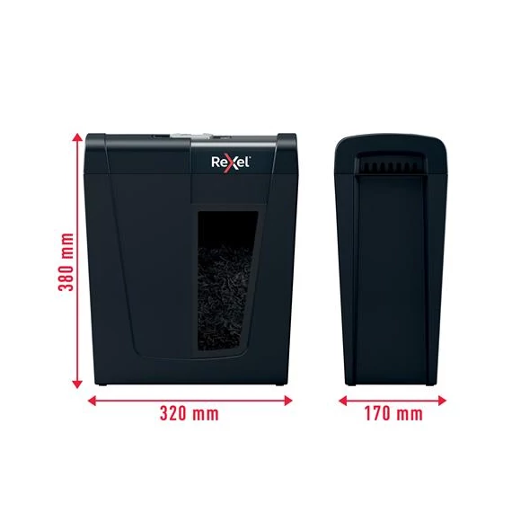 Iratmegsemmisítő, konfetti, 8 lap, REXEL, 